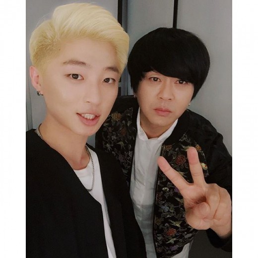 알티, 윤도현과 다정한 투샷 제일 멋진 형