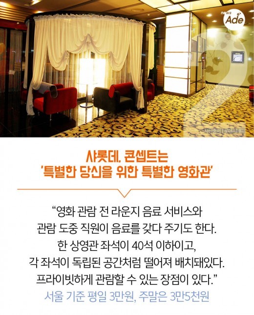CGV 롯데 메가박스, 우리가 몰랐던 최고가 상영관 베스트3
