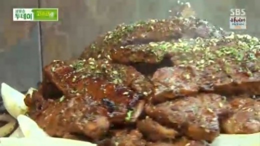 생방송투데이 달콤 쫀득 숯불석갈비 맛집 공개