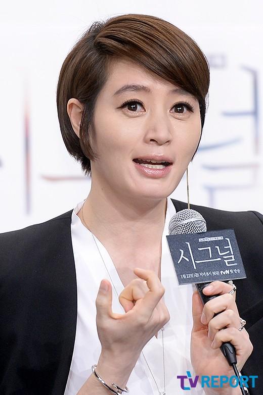 [T포토] 김혜수 20년 후 환경 문제 걱정(시그널)