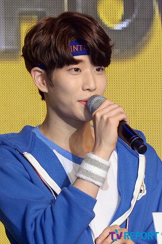 [T포토] 엠제이 제가 맏형을 맡고 있어요(쇼케이스)