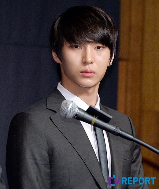 [T포토] 빅스 레오 긴장 가득~