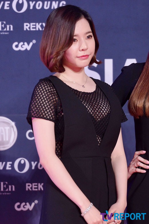 [T포토] 써니 몰라봤던 볼륨감