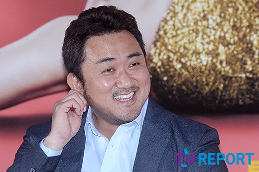 [T포토] 마동석 마블리의 미소~