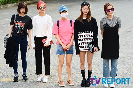 [T포토] EXID 아침에도 예뻐~