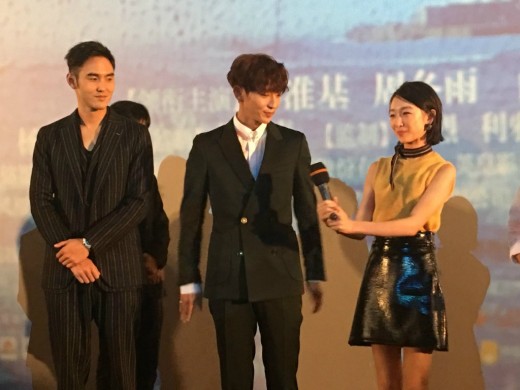 이준기, 中 영화 시칠리아 햇빛 아래 시사회 참석