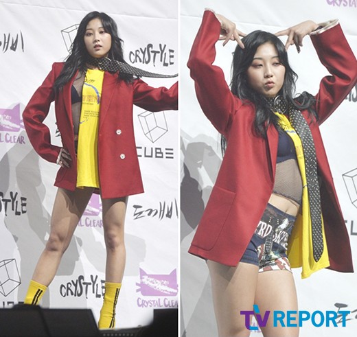[T포토] CLC 장승연 블랙홀같은 섹시미