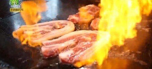 생생정보 초대형돌판구이 역대급 맛집..돌판 크기만 3미터