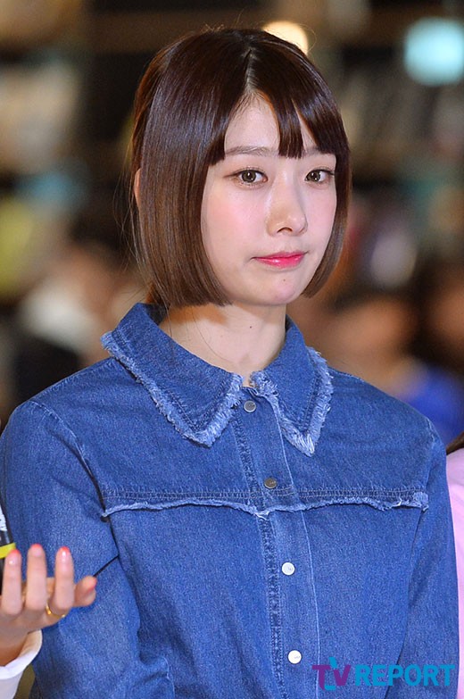 [T포토] 유니스 독특한 헤어스타일