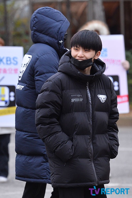 [T포토] 우지 해맑은 미소