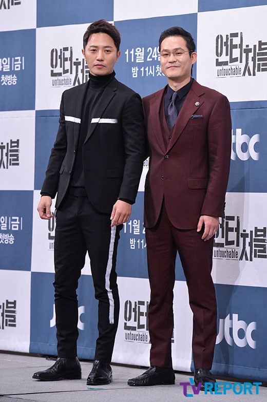 [T포토] 진구-김성균 비주얼부터 강렬