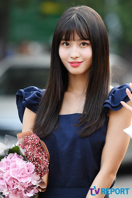[T포토] 모모 꽃보다 모모