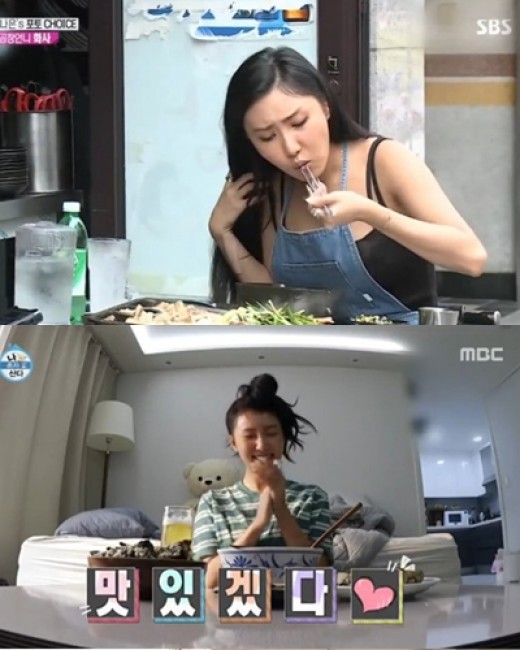 곱창→간장게장→김부각…먹방계 다크호스 화사, 영자 언니 긴장해 [종합]