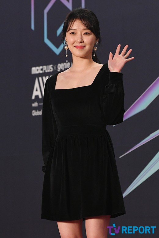 [T포토] 조우리 인형같은 미모