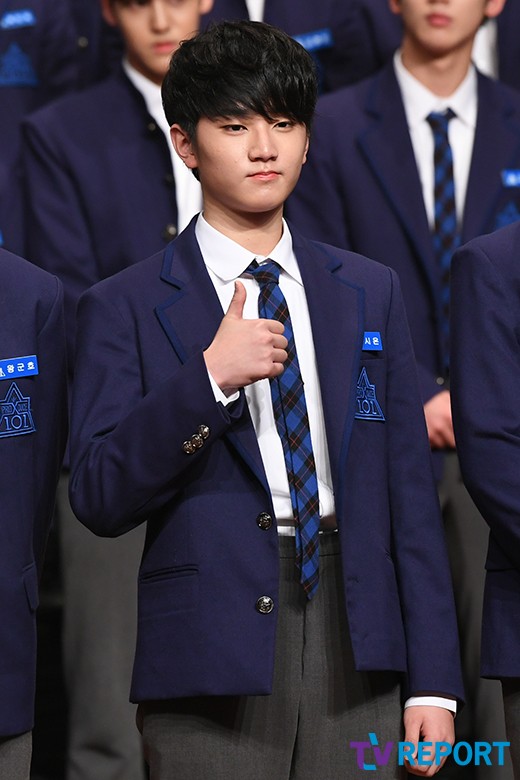 [T포토] 프로듀스X101 박시온, 최고예요