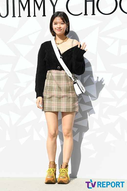 [T포토] 정연 오늘 더 예쁨