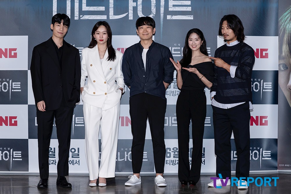 [T포토] 영화 미드나이트 주역들