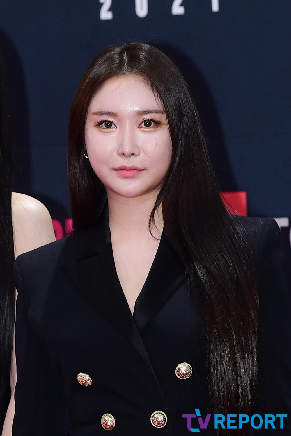 [T포토] 민영 카리스마 넘치는 메보좌