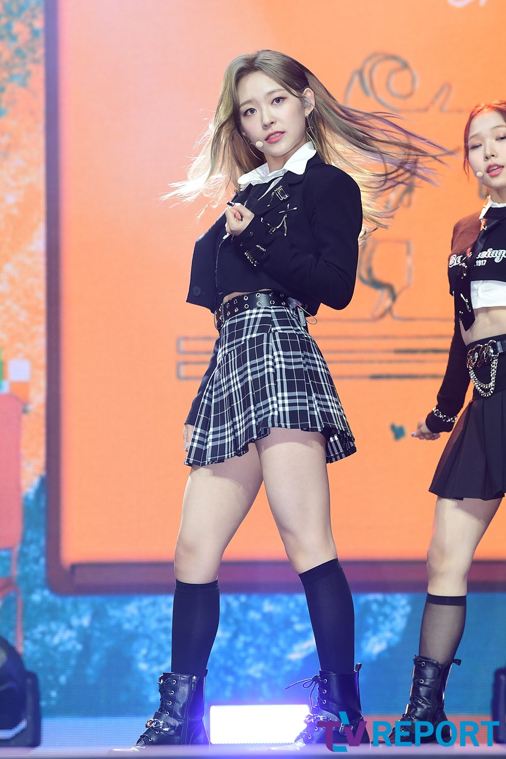 [T포토] 유정 금발 헤어가 찰랑