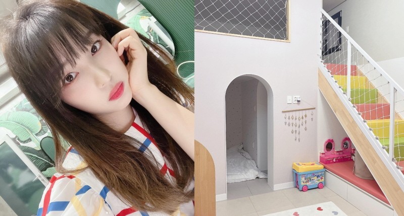 “최민환♥” 율희, 새집 아이방 공개... 알록달록 키즈카페 스케일[리포트:컷]
