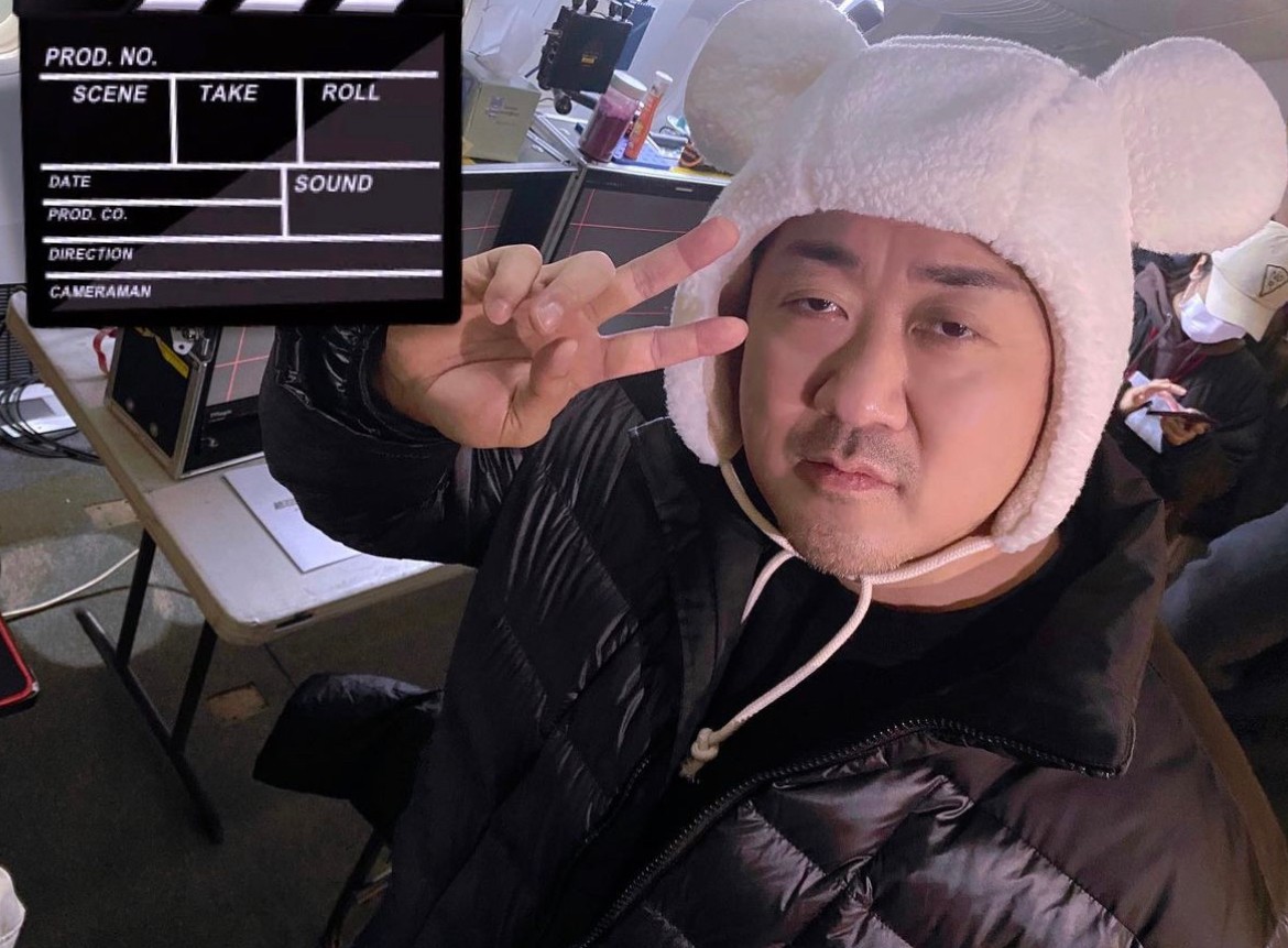 마동석, 마블리 이번엔 곰돌이로 변신.. 살벌한 귀여움