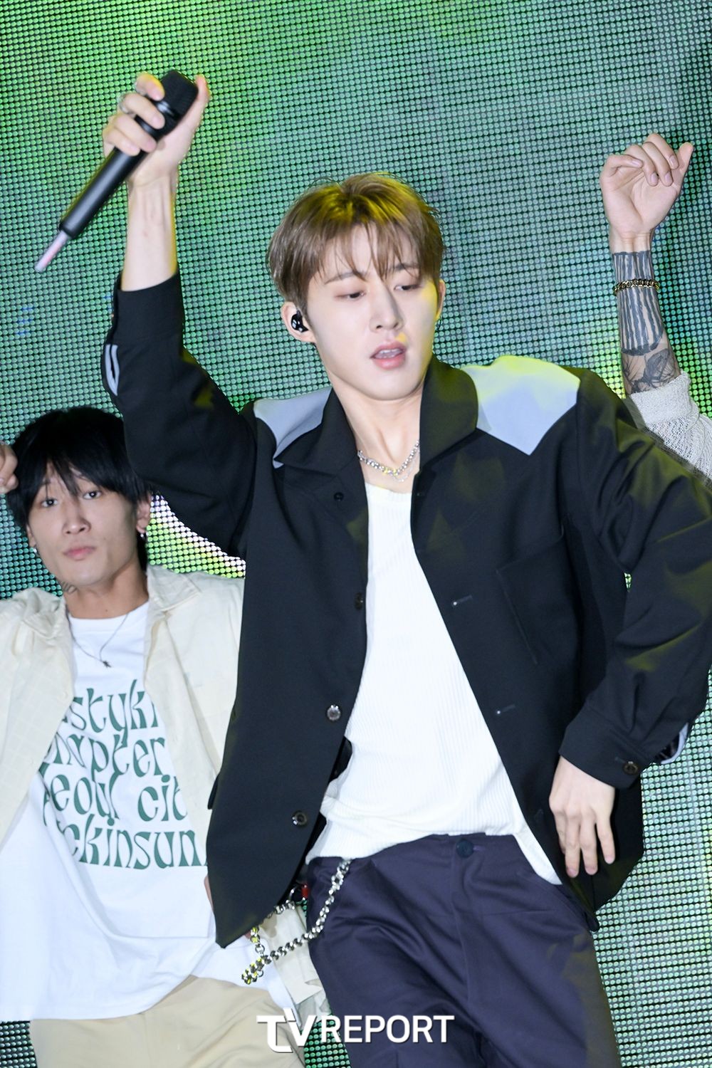 [T포토] 비아이 이 순간, 즐겨요