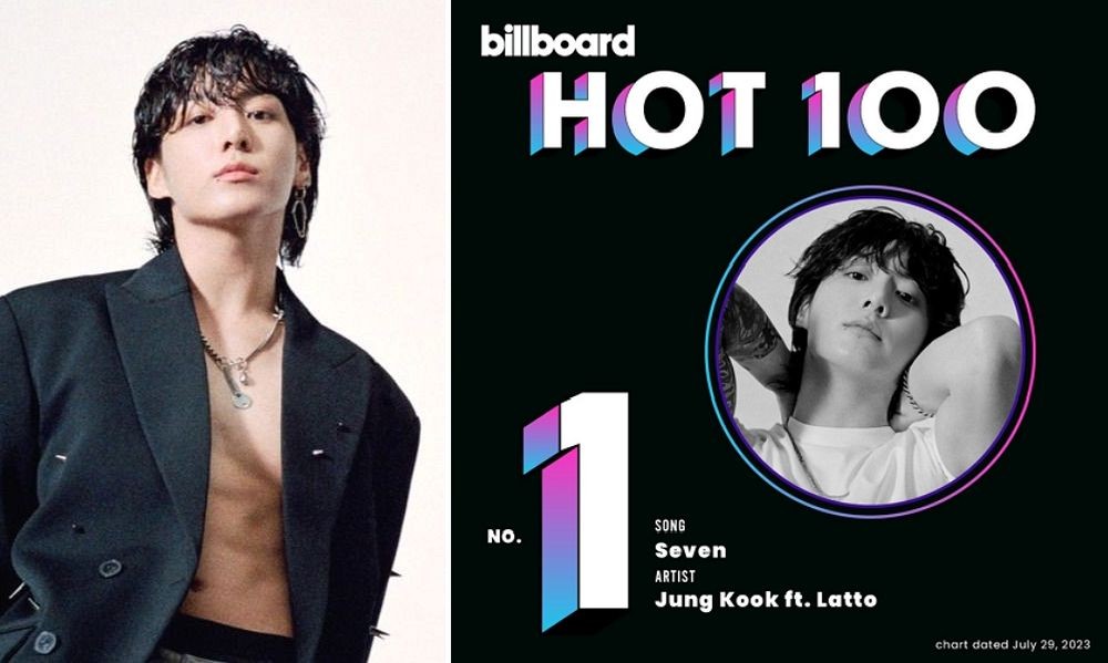 BTS 정국, 첫 솔로도 美 빌보드 핫 100 1위...국뽕 차오른다