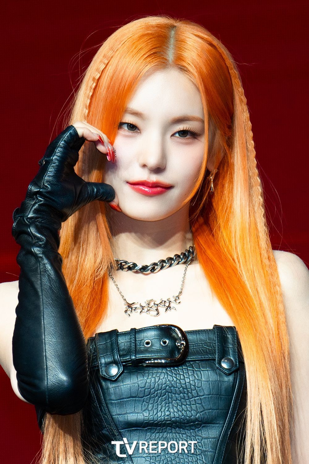 [T포토] 예지 고양이가 하는 볼하트