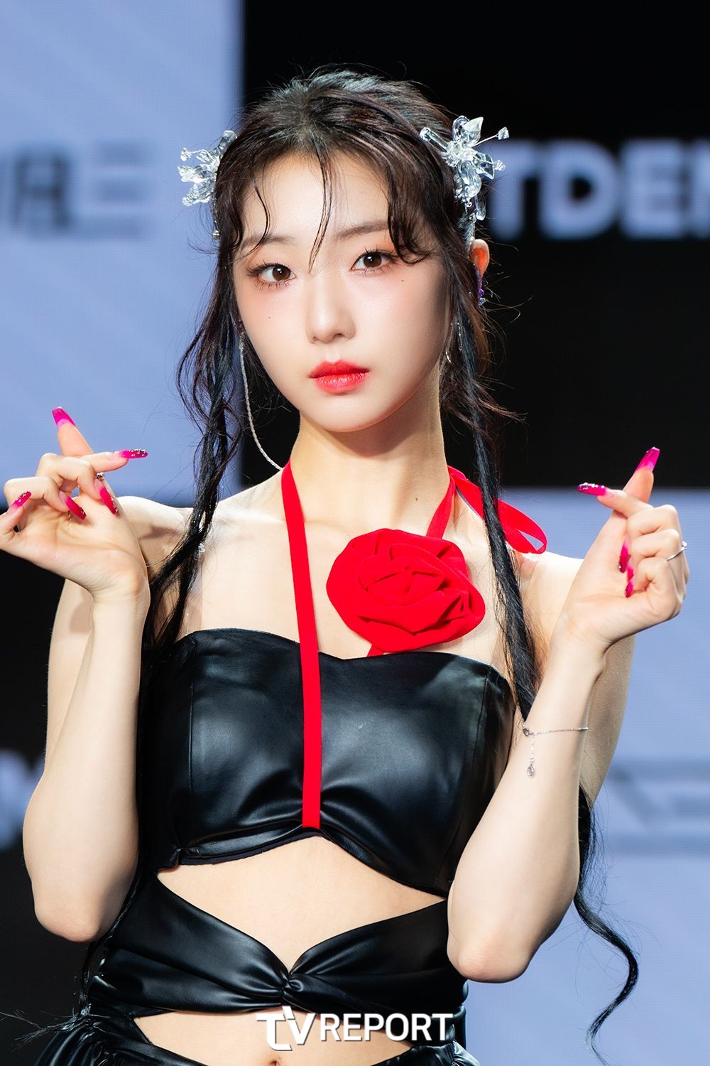 [T포토] 루셈블 여진 시크 혹은 애교