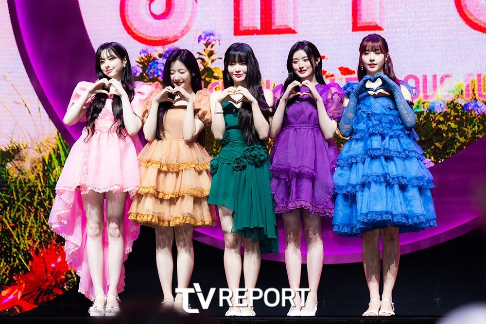 [T포토] 피프티피프티 무지개빛 소녀들