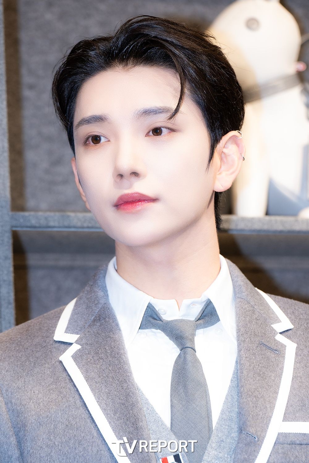 [T포토] 세븐틴 조슈아 이 느낌, 저장각
