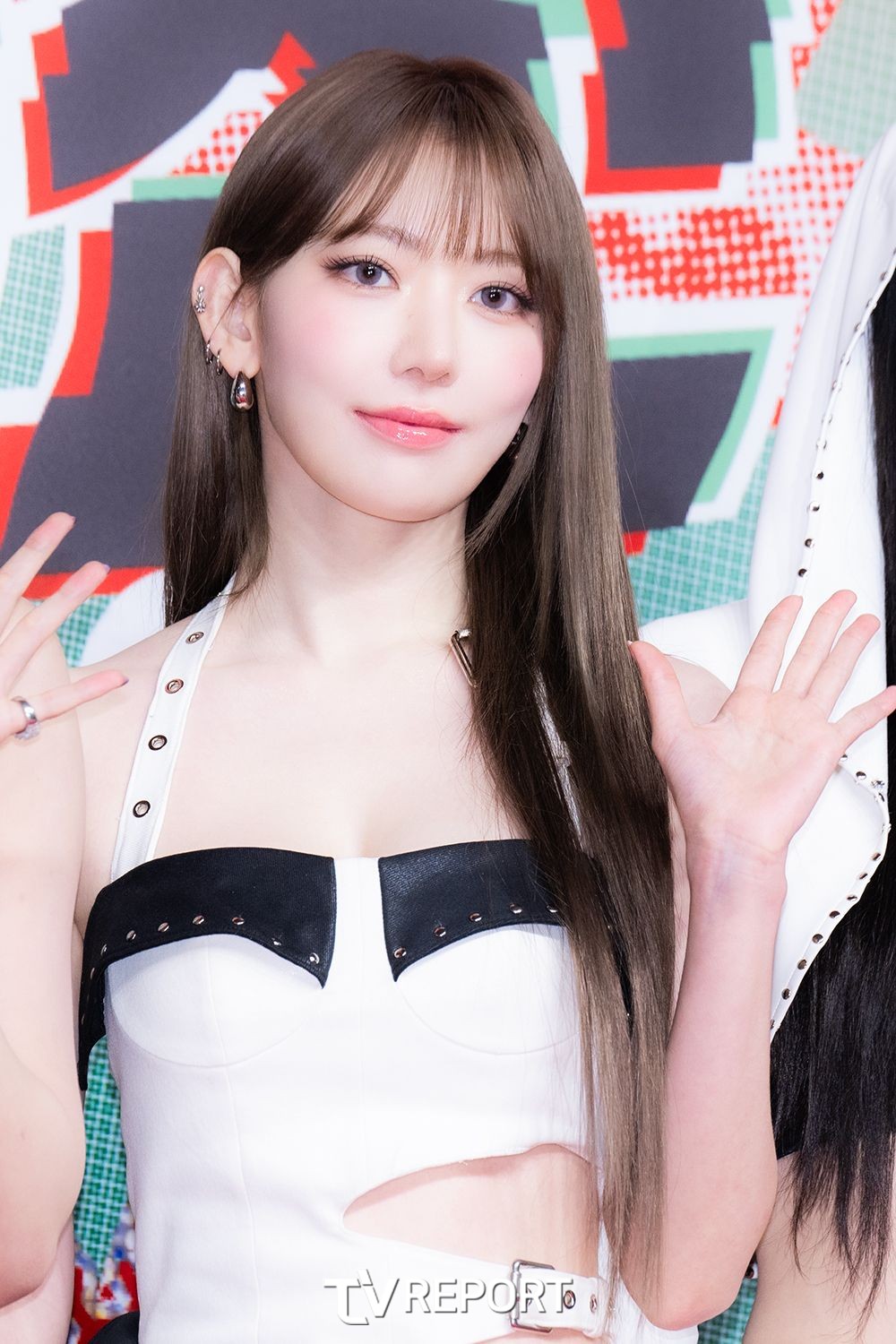 [T포토] 르세라핌 사쿠라 진리의 고양이상