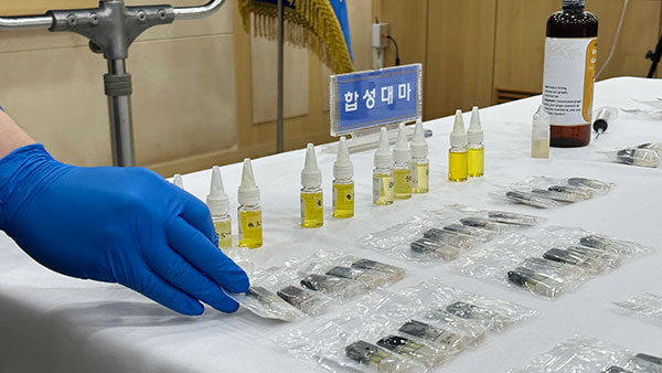 국내 반입 시도있었던 신종 합성대마 엠디엠비-이나카 임시마약류 지정