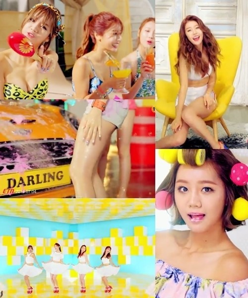 걸스데이 달링 티저, 비키니로 볼륨감+각선미 몸매 자랑