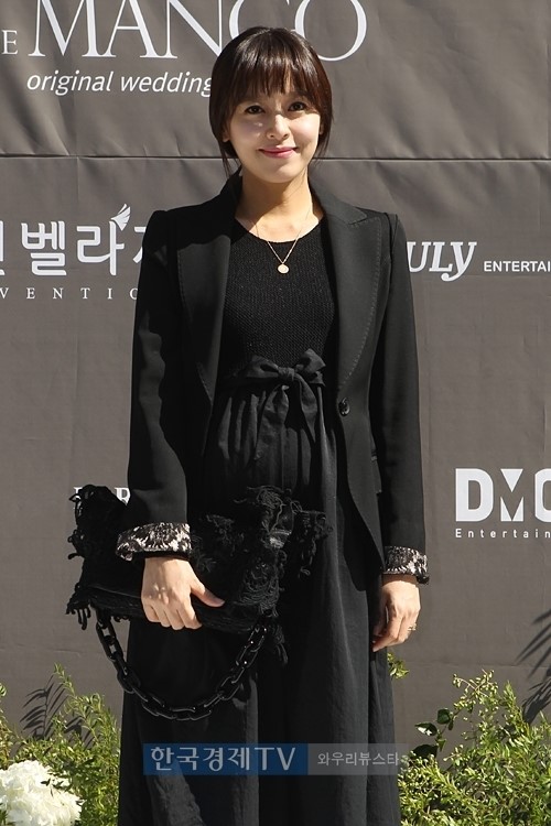 [포토] 강성연, 임신 중에도 청순한 미모 뽐내며