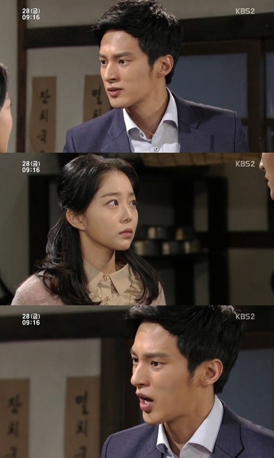‘일편단심 민들레’ 윤선우, 돌아서는 김가은 붙잡아 ‘키스’