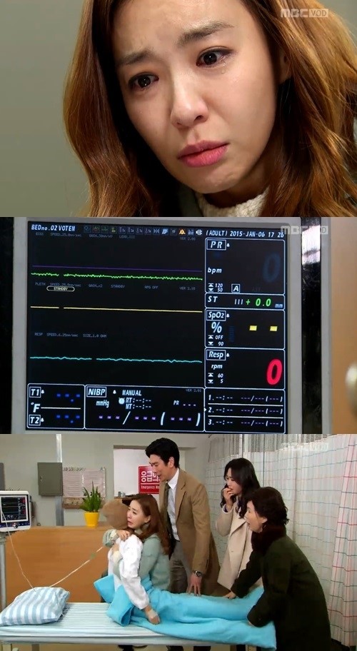 ‘폭풍의 여자’ 정찬비, 결국 사망 박선영 “아가야!” 오열