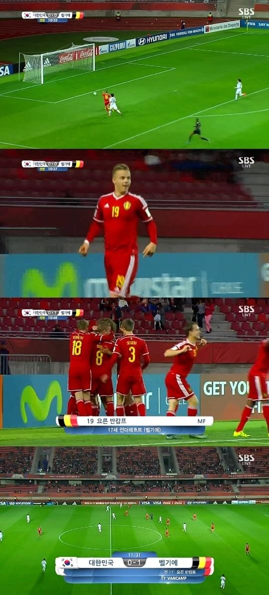 [벨기에전] 한국 피파랭킹, 벨기에보다 50위 낮다…선취골 허용 0-1 '맙소사'