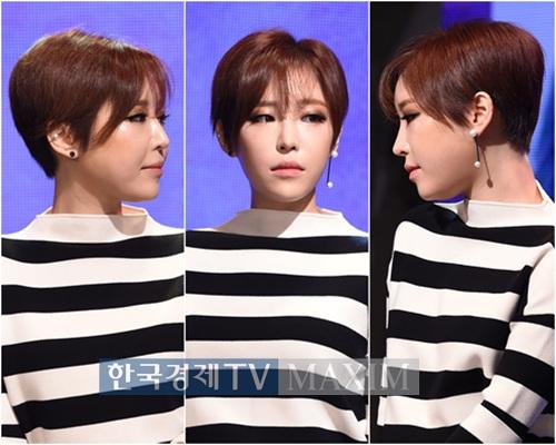 [포토]브아걸 가인, 미용실 예약 잡게 하는 숏컷 자태