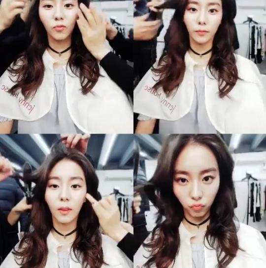 ‘결혼계약’ 유이, 미용실에서 전하는 근황셀카…홀쭉해진 얼굴