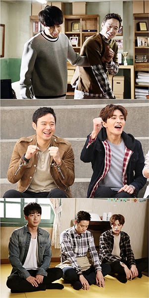 ‘마스터-국수의 신’ 천정명-이상엽-김재영, 웃음 만발 현장부터 시무룩 삼인방까지