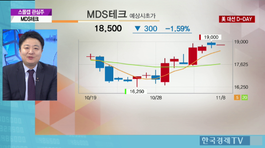 [증권]스몰캡 관심주 - MDS테크