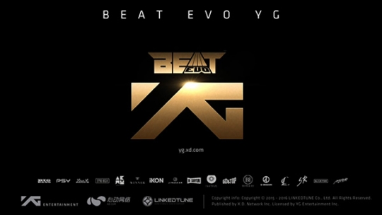 YG, 中 심동 네트워크와 리듬게임 ‘비트이보 YG’ 개발