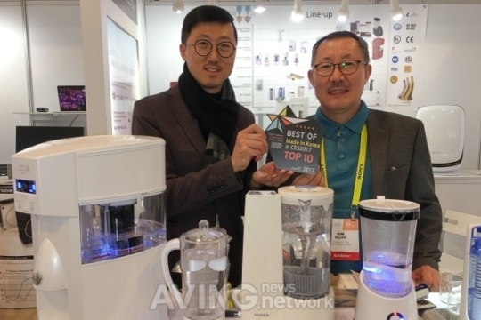 [CES 2017] 환경제품 전문 기업 거산(COSAN), 건강을 생각한 정수기 라인으로 세계시장 진출한다
