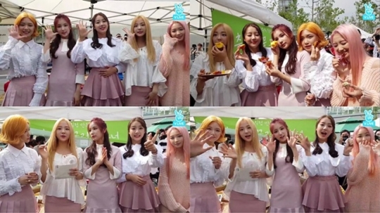 엘리스(ELRIS), 농산물 판매 도우미 변신 맹활약…먹방 효과 ‘톡톡’
