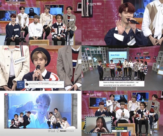 애프터 스쿨 클럽 세븐어클락, 팬들의 마음을 설레게 하는 무한 매력 발산