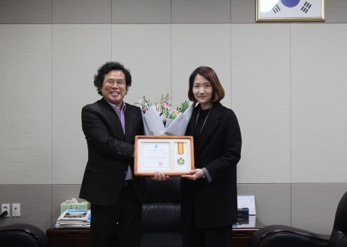 (주)참이맛 문정미 대표, 지역경제발전 유공 표창 수상