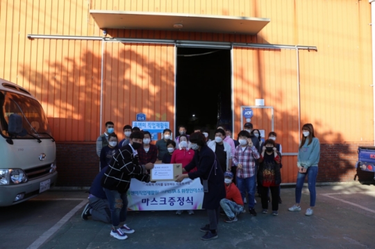 하반기 매출 100억원 달성 눈 앞 피스타 주식회사, 연 이은 마스크 기부 이어져