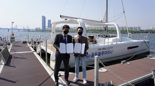 디지털 콘텐츠 전문기업 기가애드, 한강크루즈 사업법인 골든블루마리나 업무협약 체결