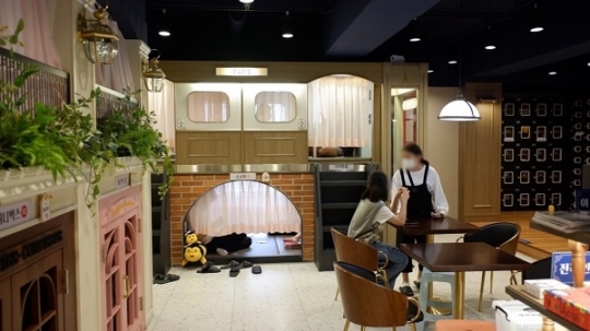 만화카페 벌툰, 밀실 사고 방지 인테리어 눈길